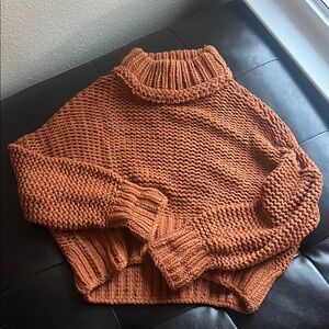 Free People Chunky Knit Sweater